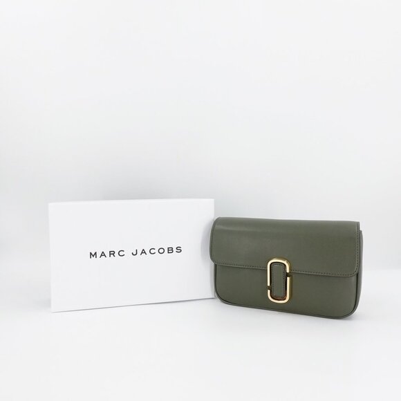 Marc Jacobs The J Marc Crossbody Shoulder Bag Khaki Green OS - Picture 3 of 14